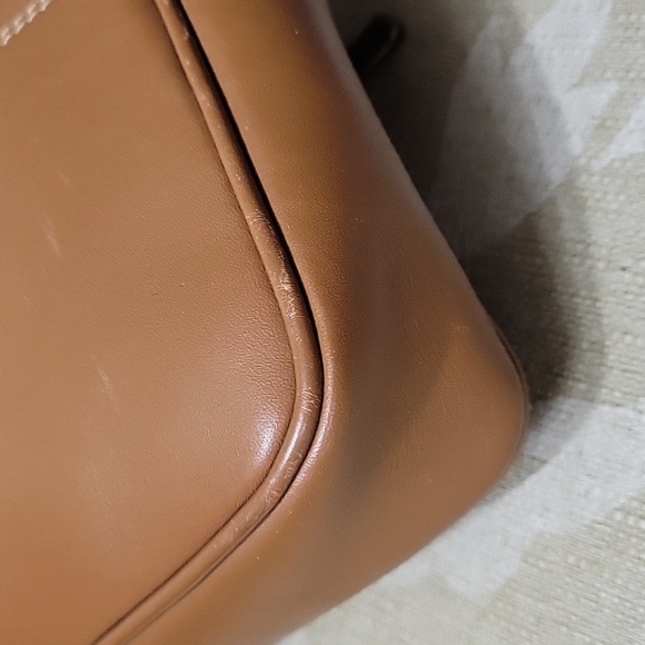 BURBERRYS CLUTCH WRISTLET LEATHER VINTAGE BAG - Picture 7 of 14